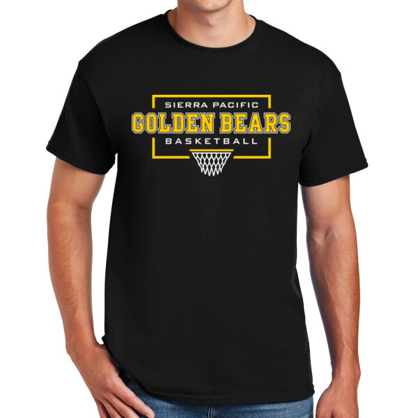 Golden Bears Basketball 50/50 Tshirt Thumbnail