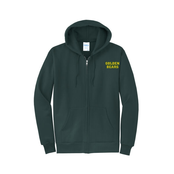 Golden Bears Full Zip Hoodie Thumbnail