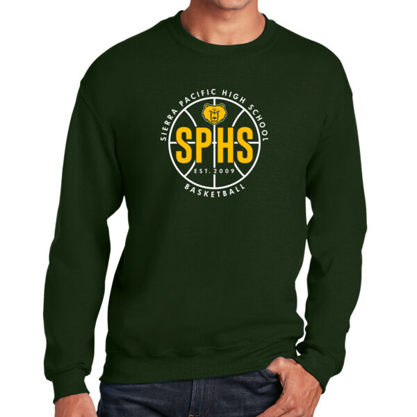 SPHS Basketball  - Crewneck Sweatshirt Thumbnail