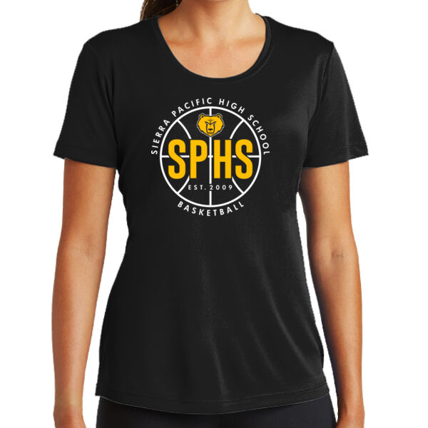 SPHS Basketball  - Ladies Competitor Tee Thumbnail