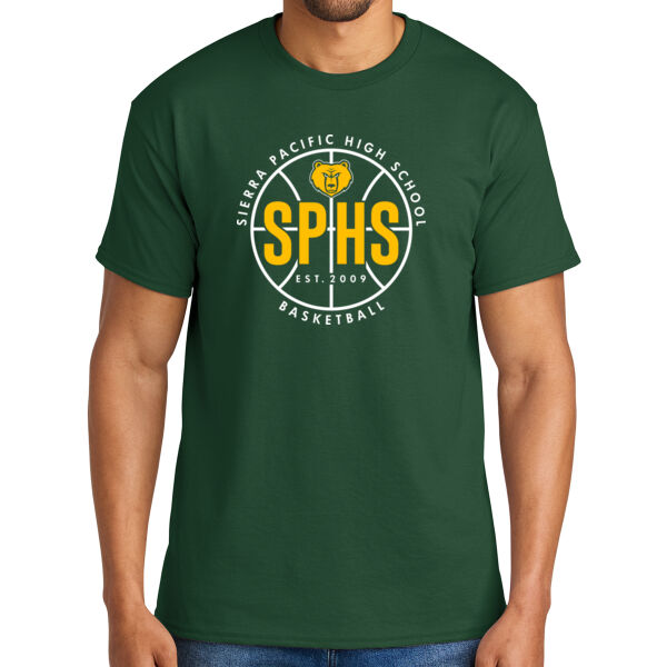 SPHS Basketball  - 50/50 Unisex TShirt Thumbnail