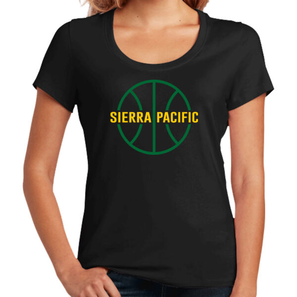 Sierra Pacific Basketball  - Women's Scoop Neck Tee Thumbnail