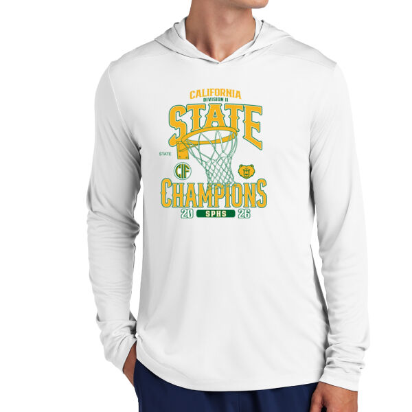 State Champions  Long Sleeve Hooded Tee Thumbnail